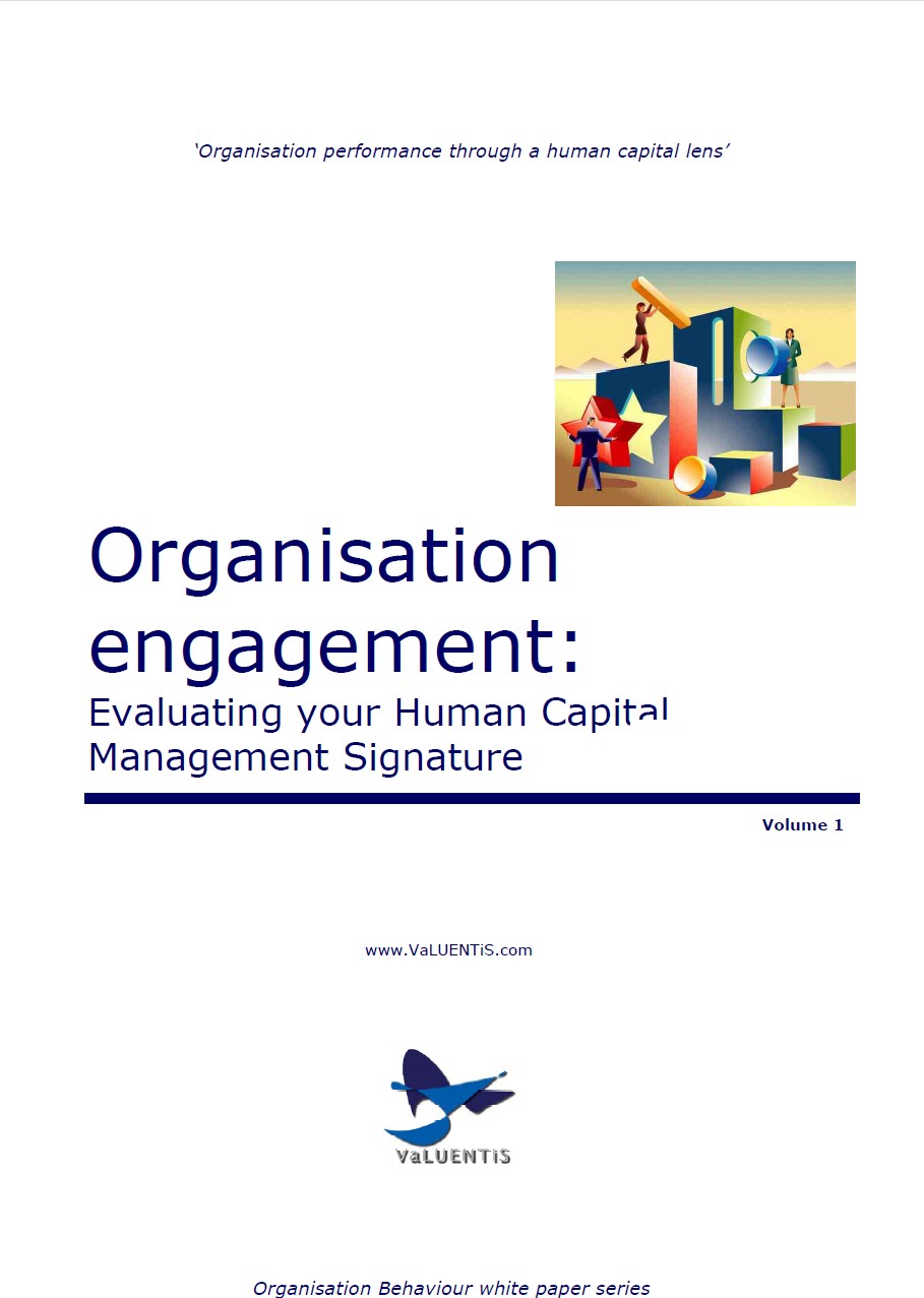 Organisation Engagement: Evaluating your Human Capital Management Signature