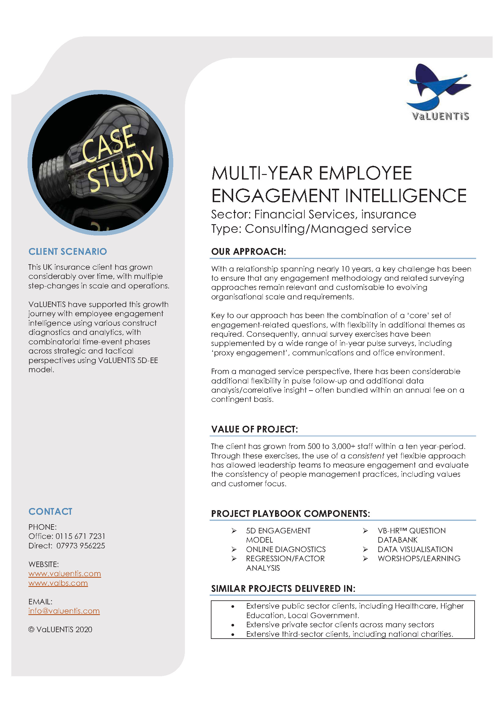 Multi Year Employee Engagement Intelligence