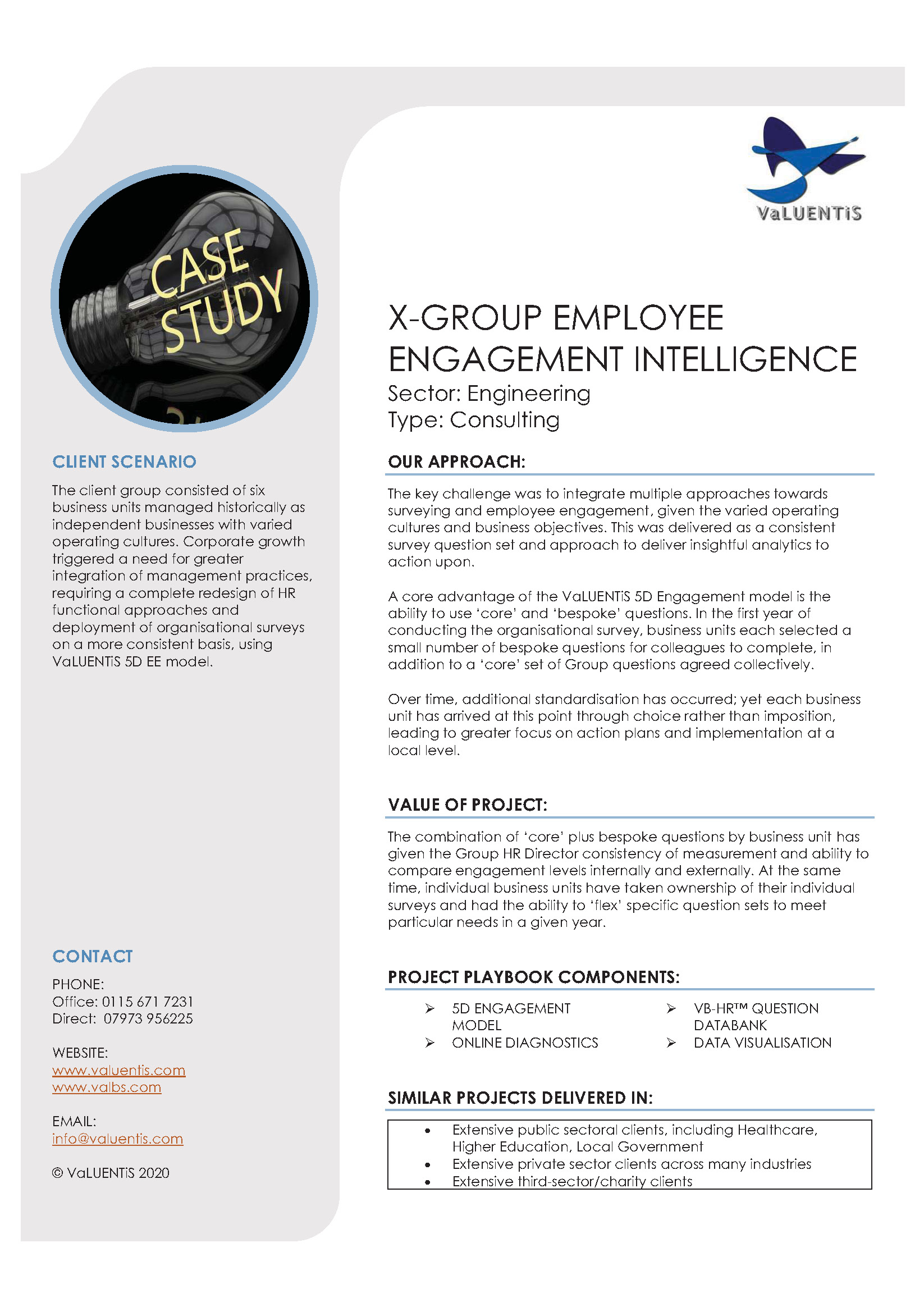 Group Employee Engagement Intelligence
