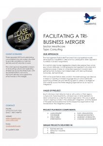 Facilitating A Tri Business Merger