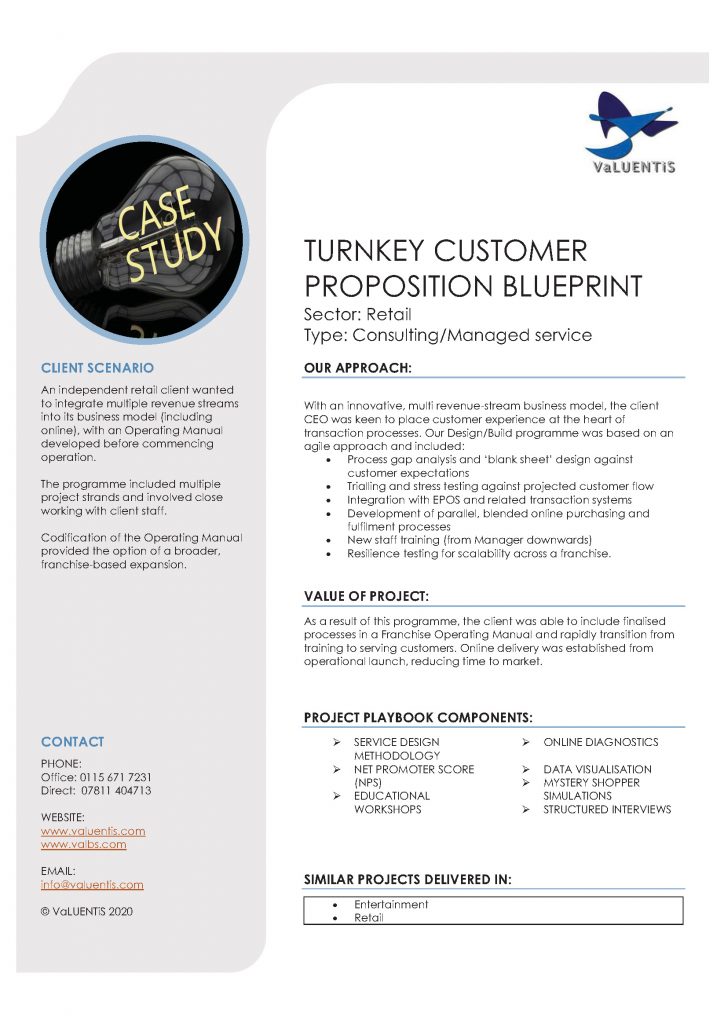 business plan customer value proposition